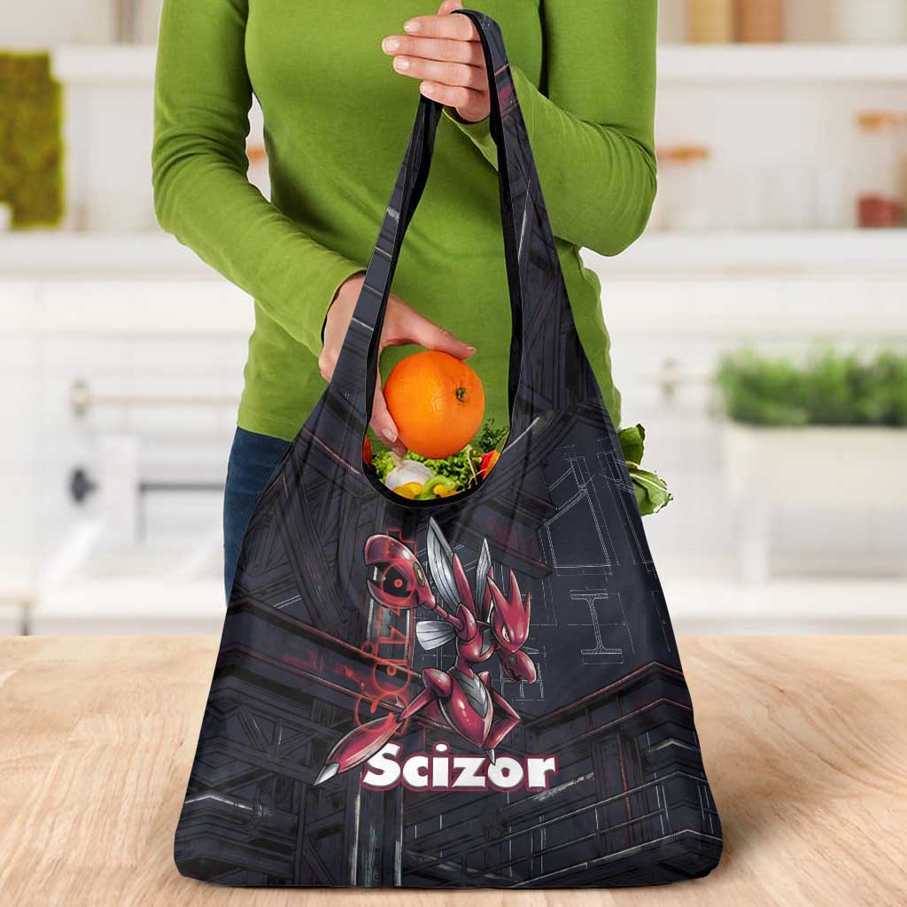 Scizor Battle Armor Grocery Bag Scizor’s Domain - Claws of Precision