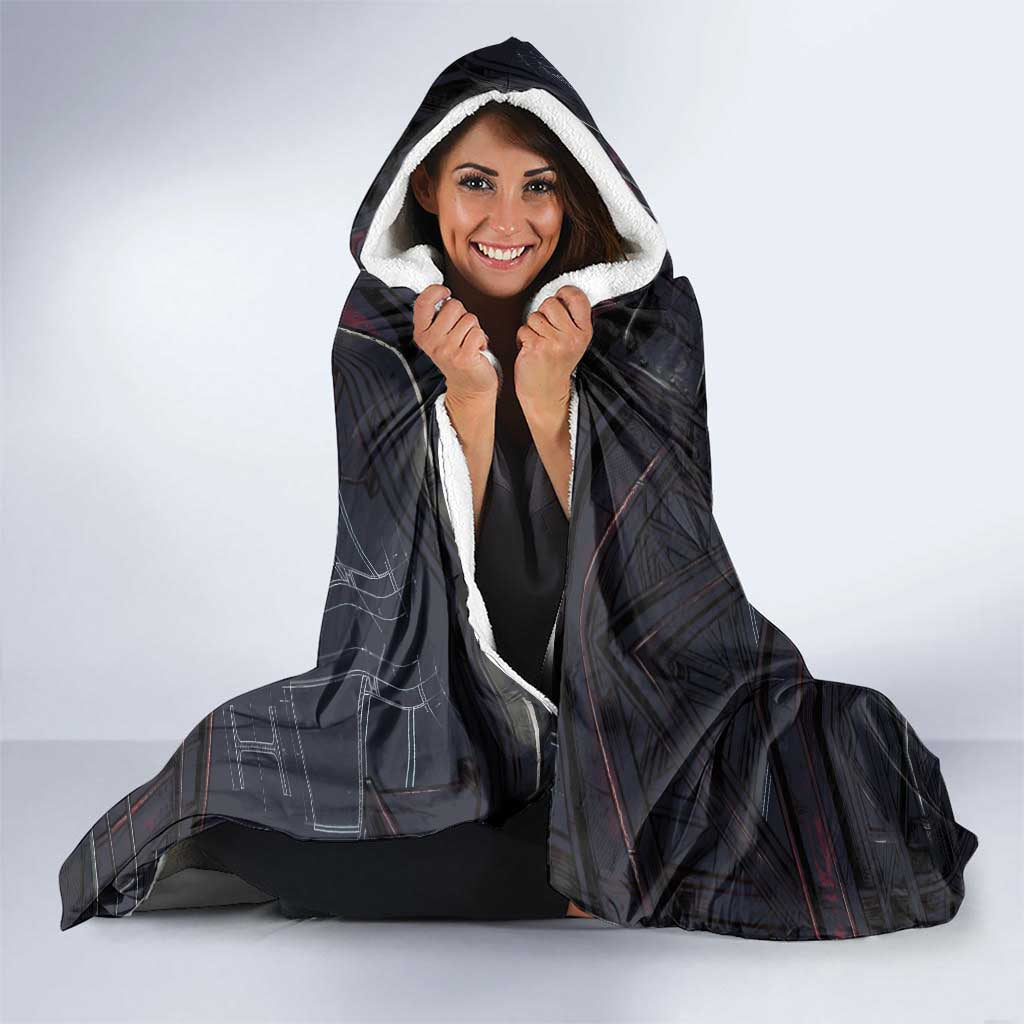 Scizor Battle Armor Hooded Blanket Scizor’s Domain - Claws of Precision