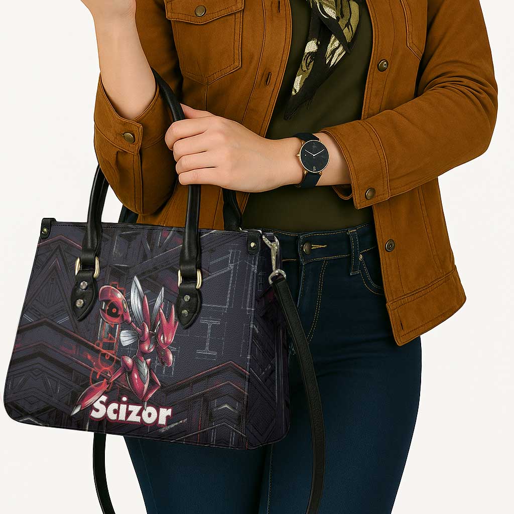 Scizor Battle Armor Leather Bag Scizor’s Domain - Claws of Precision