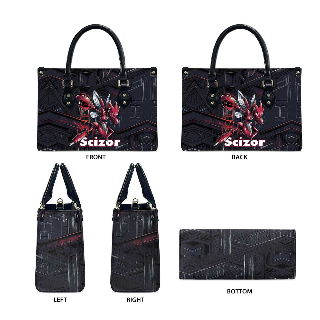 Scizor Battle Armor Leather Bag Scizor’s Domain - Claws of Precision