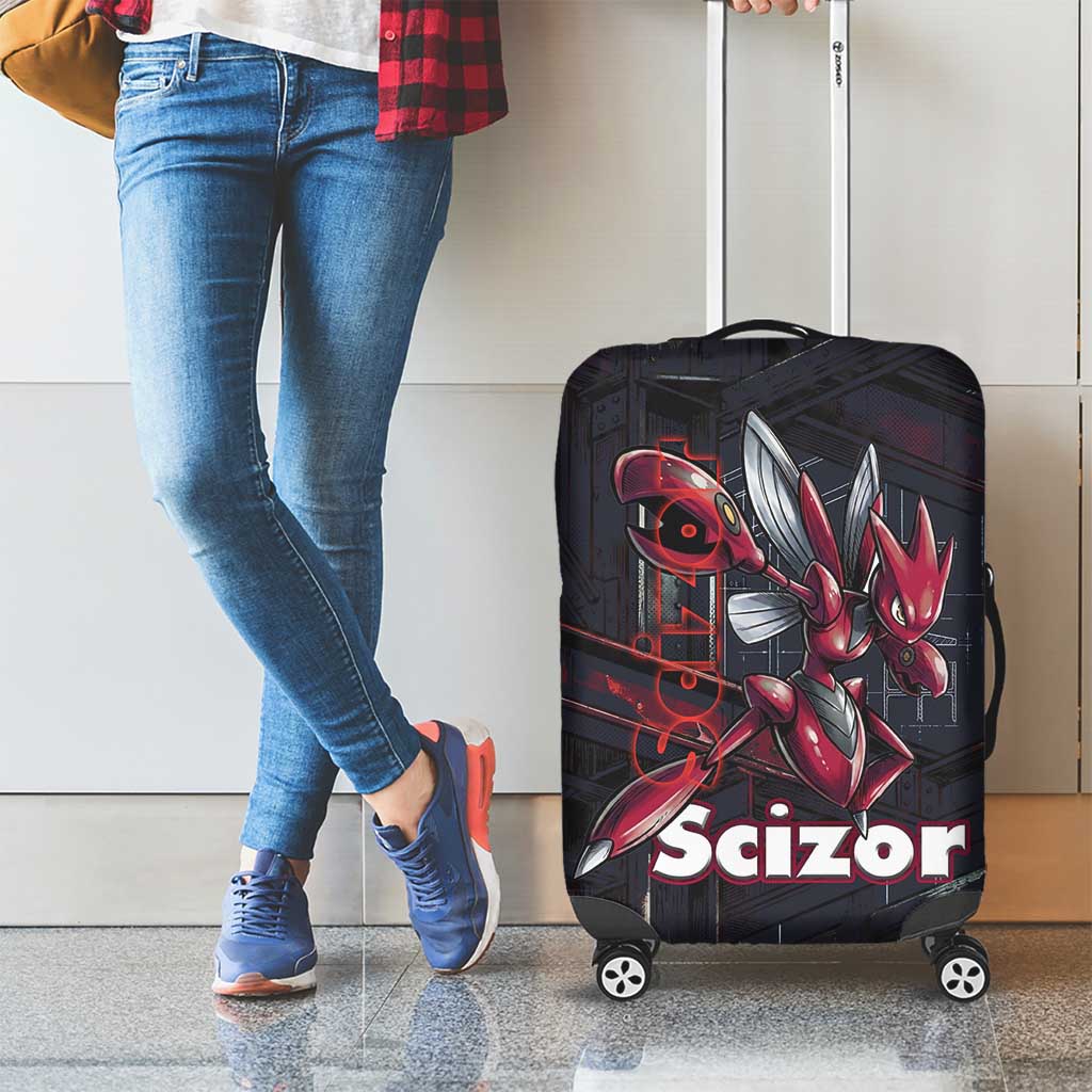 Scizor Battle Armor Luggage Cover Scizor’s Domain - Claws of Precision