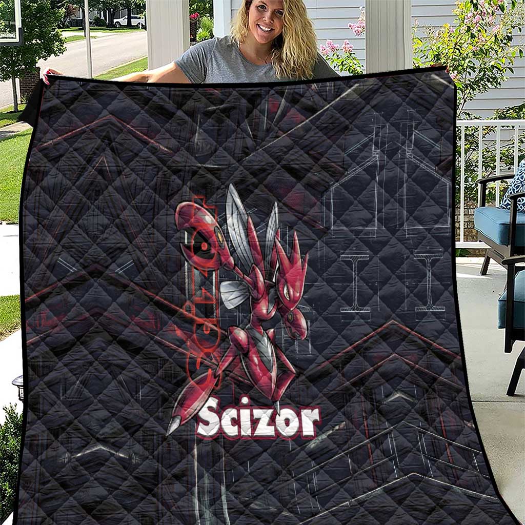 Scizor Battle Armor Quilt Scizor’s Domain - Claws of Precision