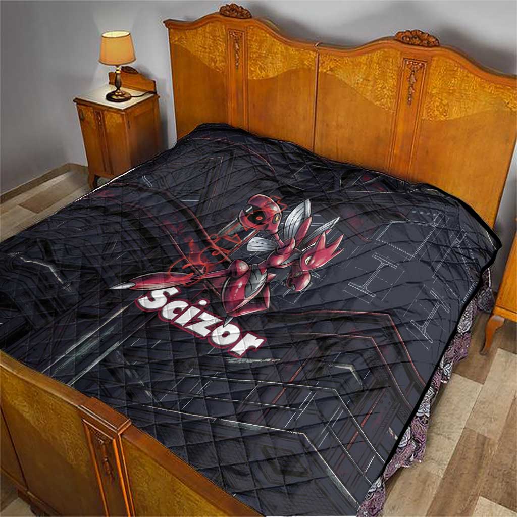 Scizor Battle Armor Quilt Scizor’s Domain - Claws of Precision