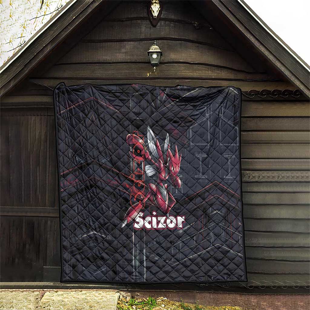 Scizor Battle Armor Quilt Scizor’s Domain - Claws of Precision