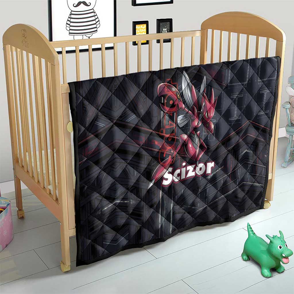 Scizor Battle Armor Quilt Scizor’s Domain - Claws of Precision