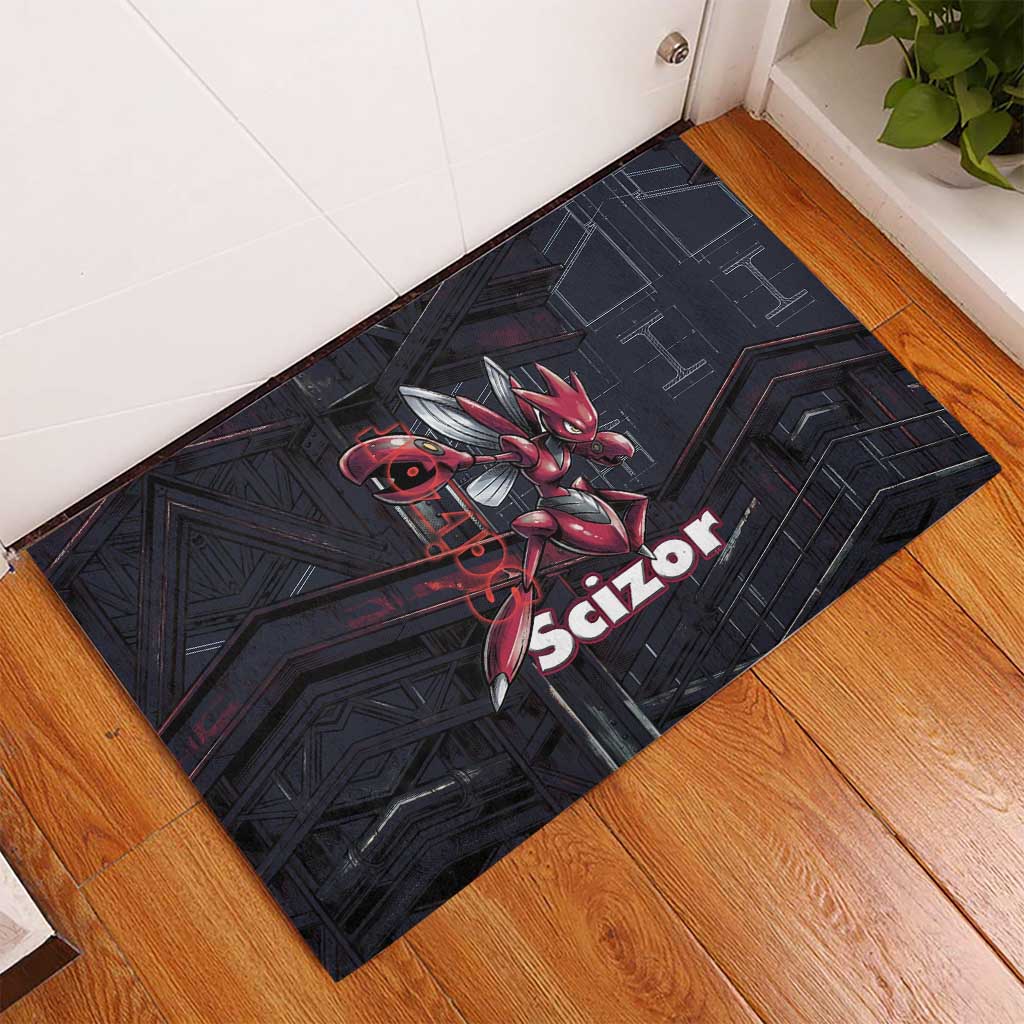 Scizor Battle Armor Rubber Doormat Scizor’s Domain - Claws of Precision