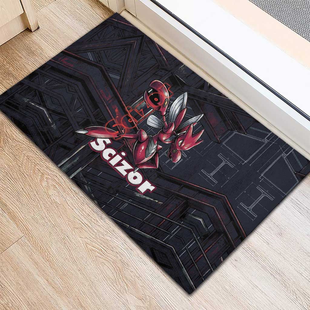 Scizor Battle Armor Rubber Doormat Scizor’s Domain - Claws of Precision