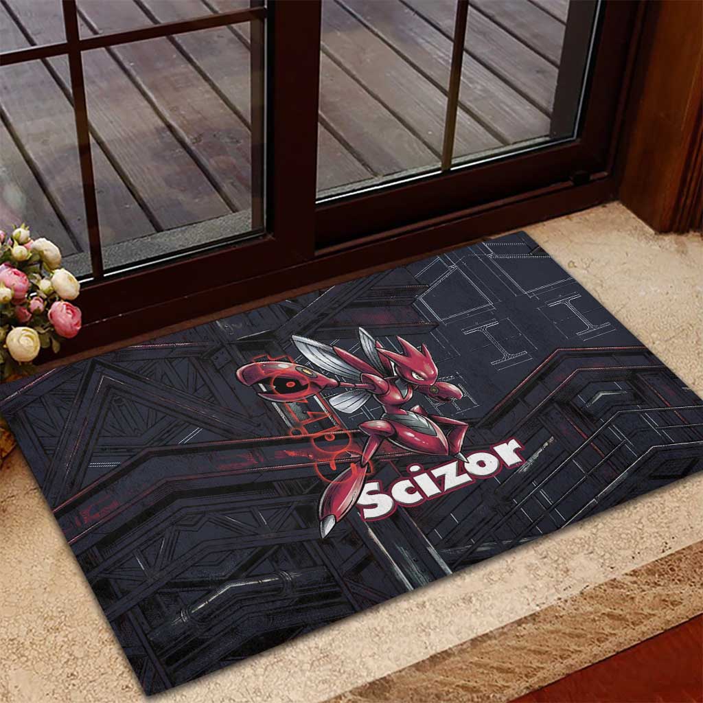 Scizor Battle Armor Rubber Doormat Scizor’s Domain - Claws of Precision