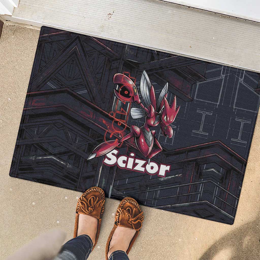 Scizor Battle Armor Rubber Doormat Scizor’s Domain - Claws of Precision