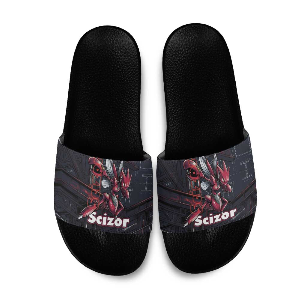Scizor Battle Armor Slide Sandals Scizor’s Domain - Claws of Precision