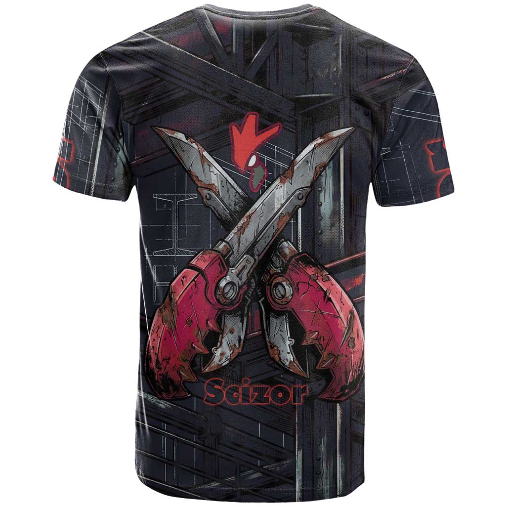 Scizor Battle Armor T Shirt Scizor’s Domain - Claws of Precision