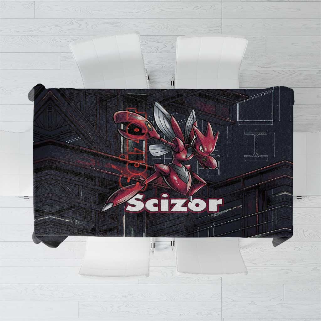 Scizor Battle Armor Tablecloth Scizor’s Domain - Claws of Precision