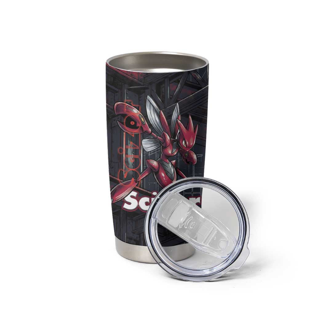 Scizor Battle Armor Tumbler Cup Scizor’s Domain - Claws of Precision