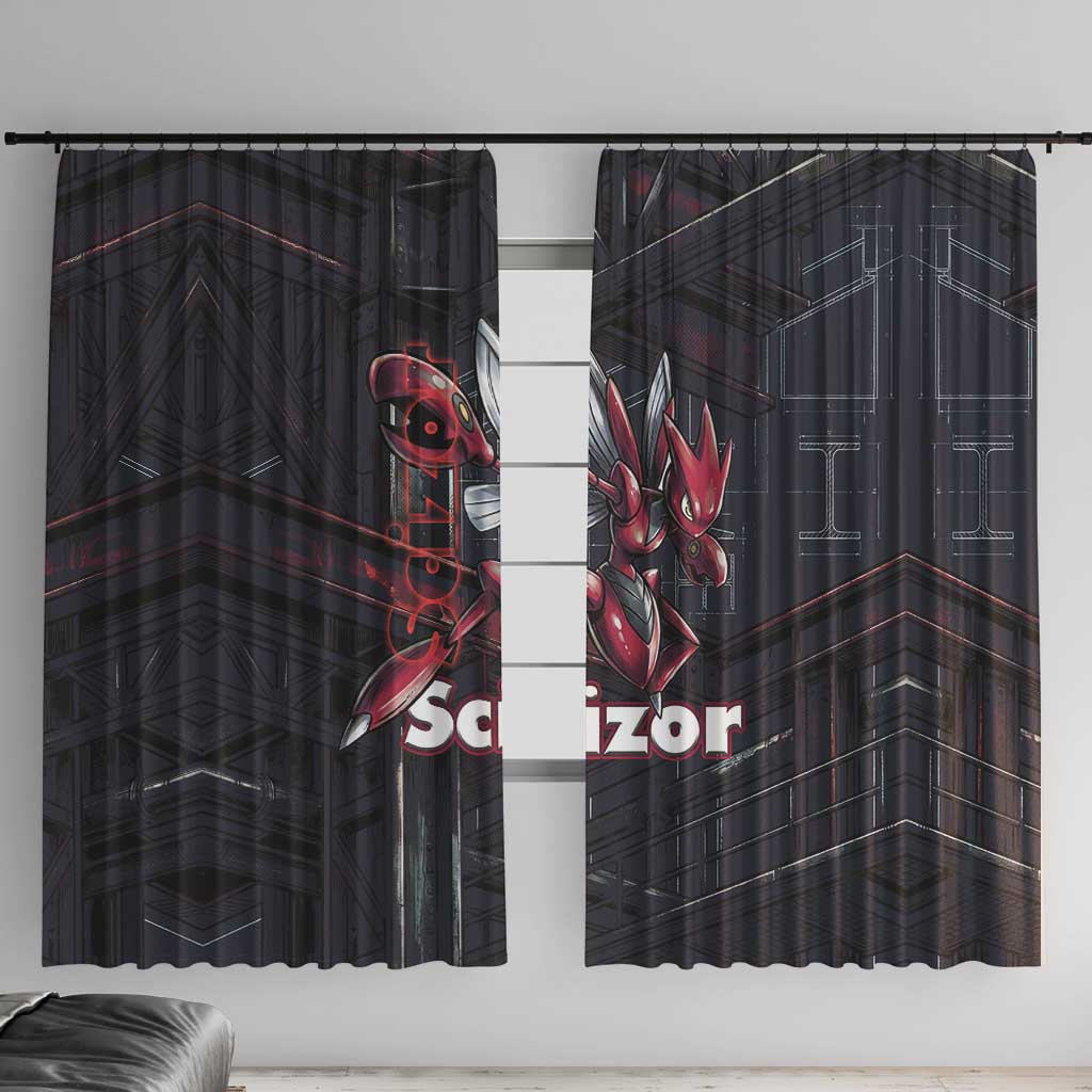 Scizor Battle Armor Window Curtain Scizor’s Domain - Claws of Precision