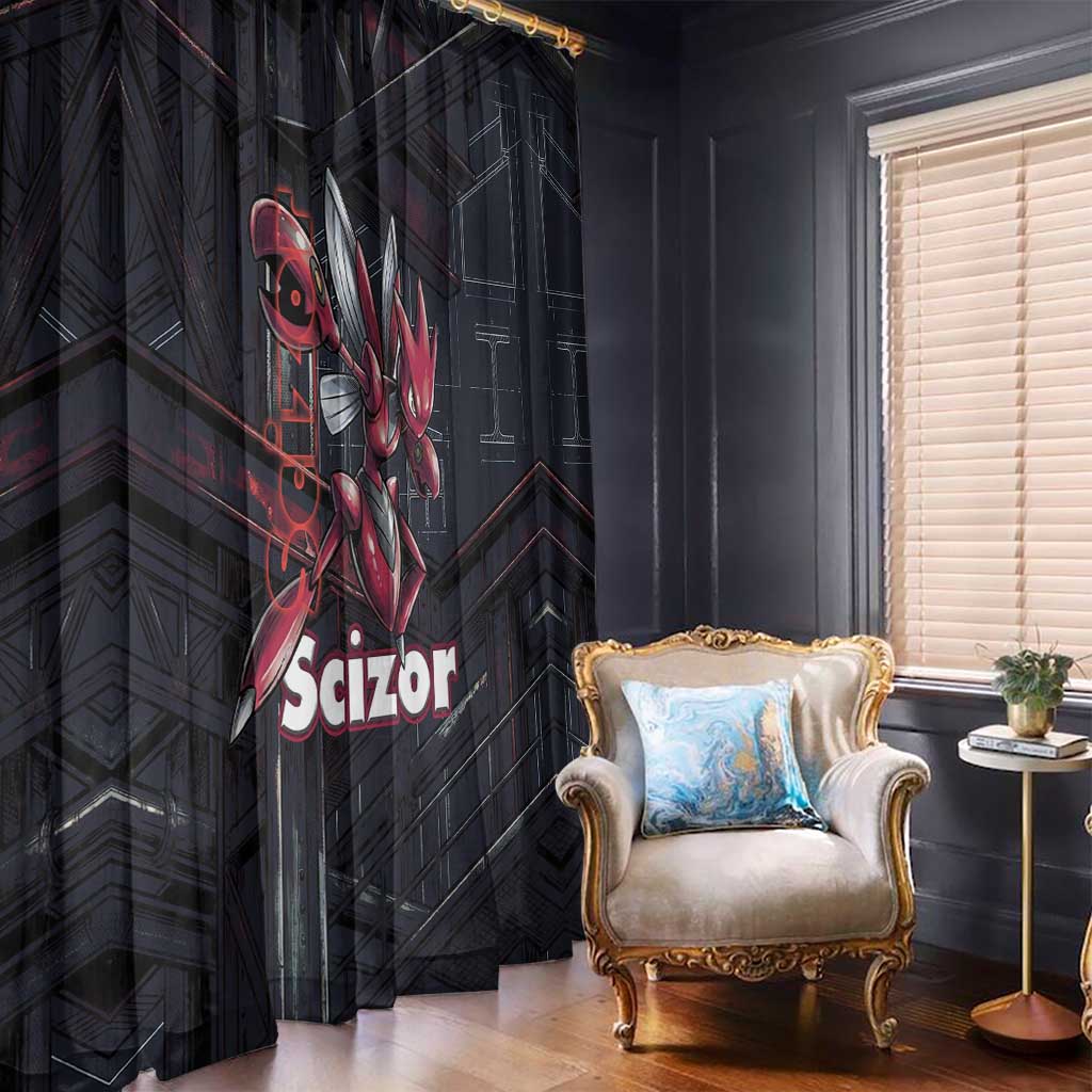 Scizor Battle Armor Window Curtain Scizor’s Domain - Claws of Precision