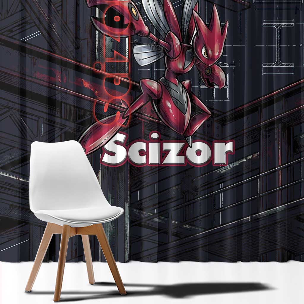 Scizor Battle Armor Window Curtain Scizor’s Domain - Claws of Precision