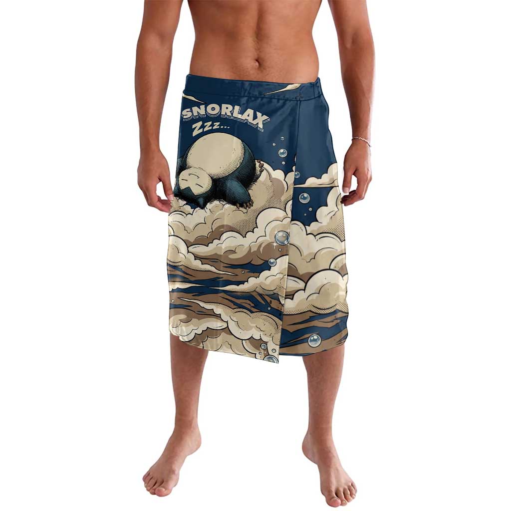 Snorlax Sleeping Cloud Lavalava Snorlax Zzz... Peace in Every Puff of Sleep