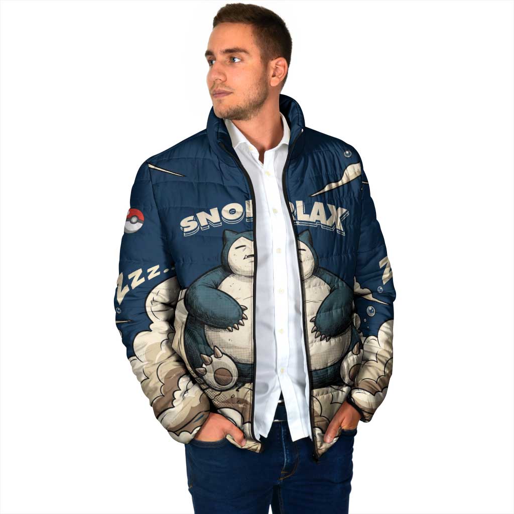 Snorlax Sleeping Cloud Padded Jacket Snorlax Zzz... Peace in Every Puff of Sleep