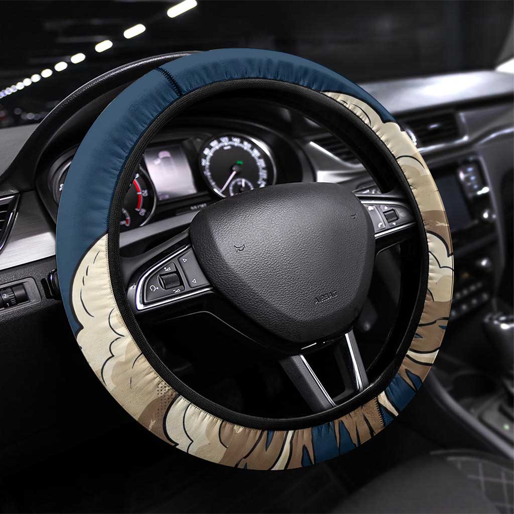 Snorlax Sleeping Cloud Steering Wheel Cover Snorlax Zzz... Peace in Every Puff of Sleep
