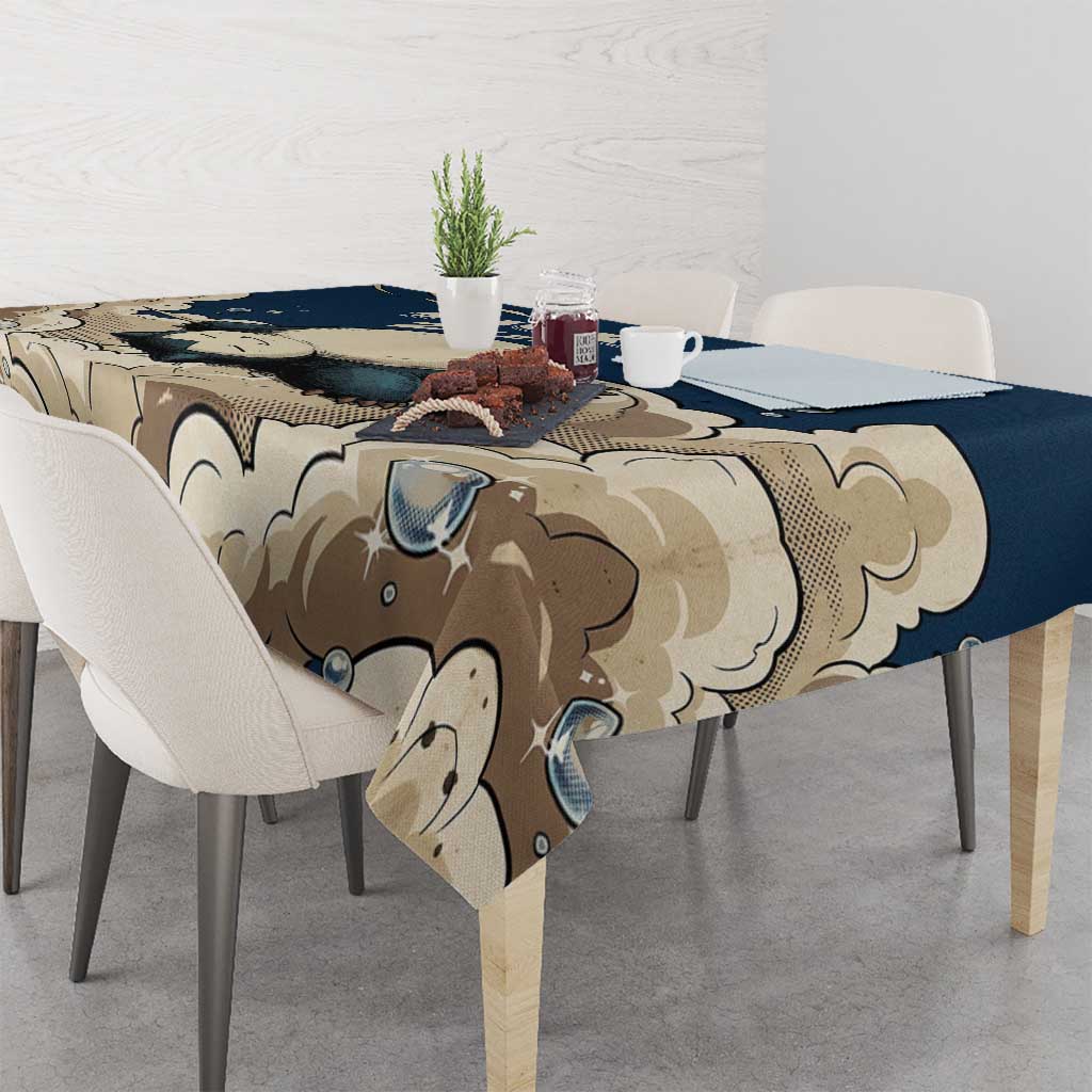 Snorlax Sleeping Cloud Tablecloth Snorlax Zzz... Peace in Every Puff of Sleep