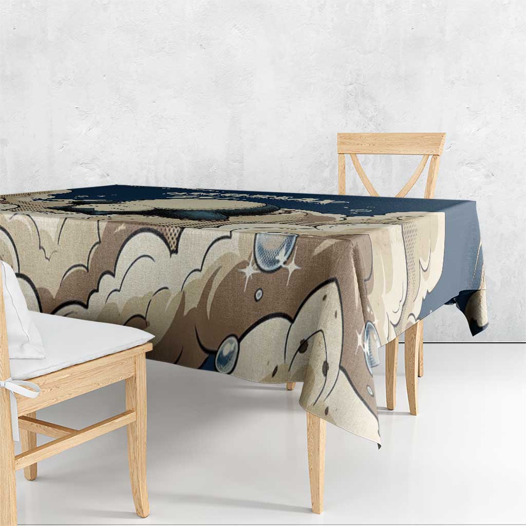 Snorlax Sleeping Cloud Tablecloth Snorlax Zzz... Peace in Every Puff of Sleep