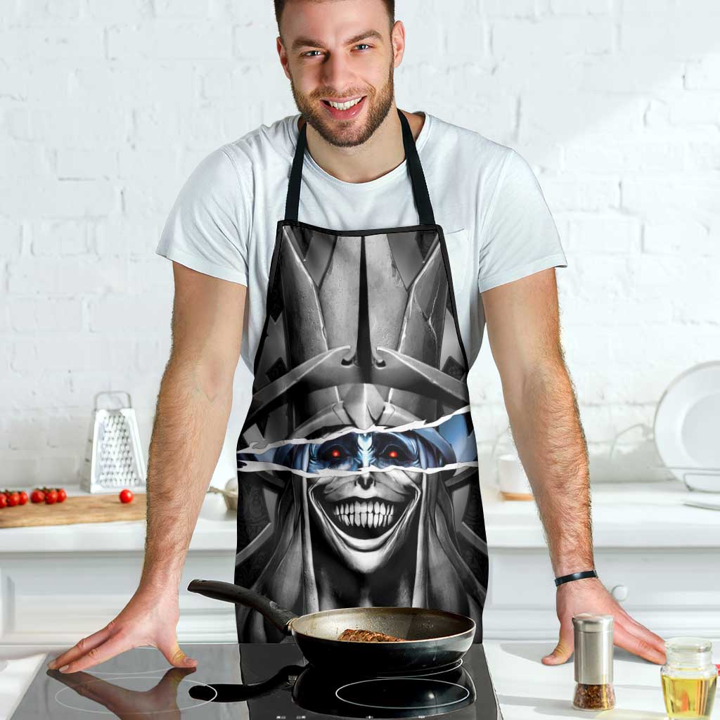 Statue of God Solo Leveling Apron Dark Surreal Gothic Style