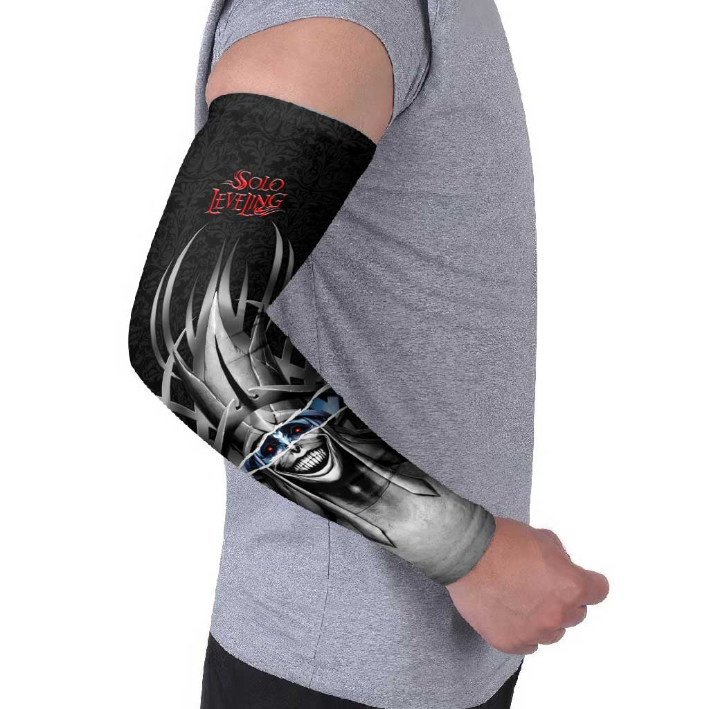 Statue of God Solo Leveling Arm Sleeves Dark Surreal Gothic Style