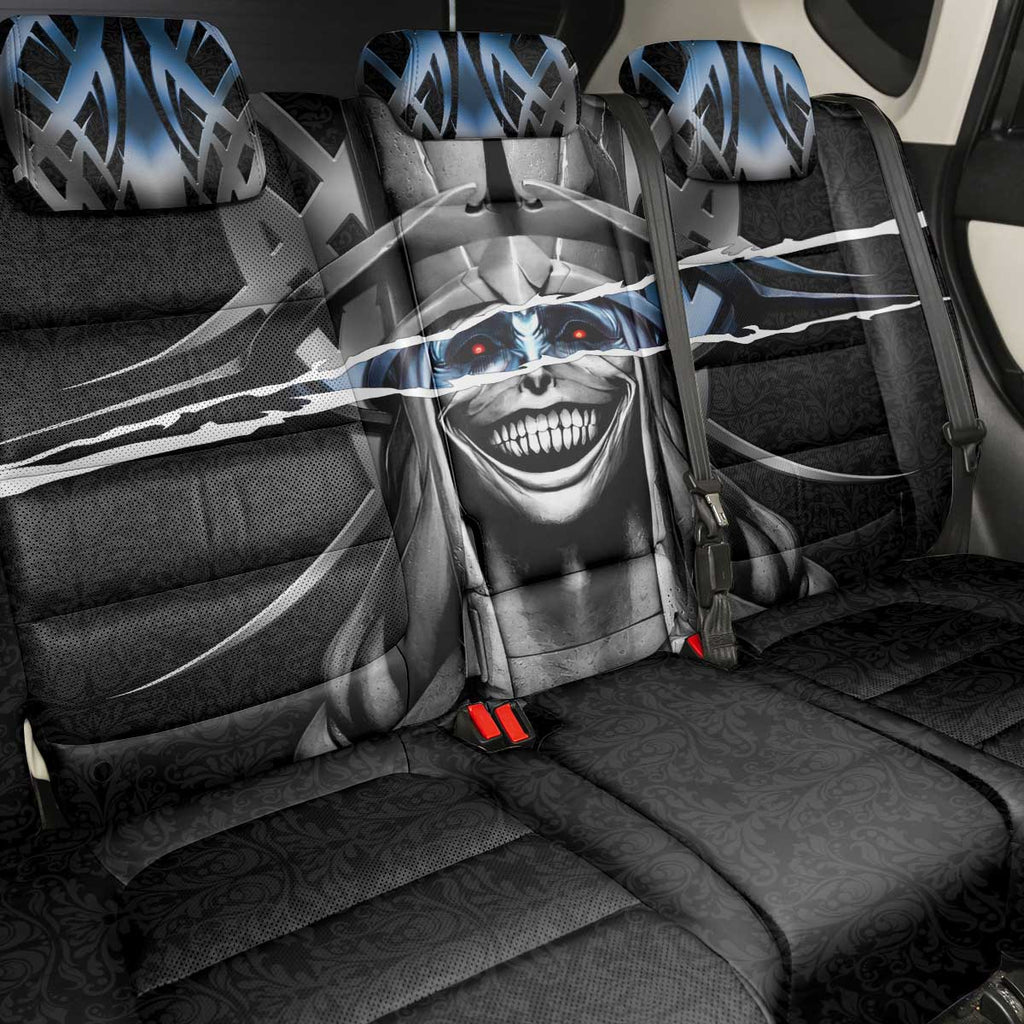 Statue of God Solo Leveling Back Car Seat Cover Dark Surreal Gothic Style