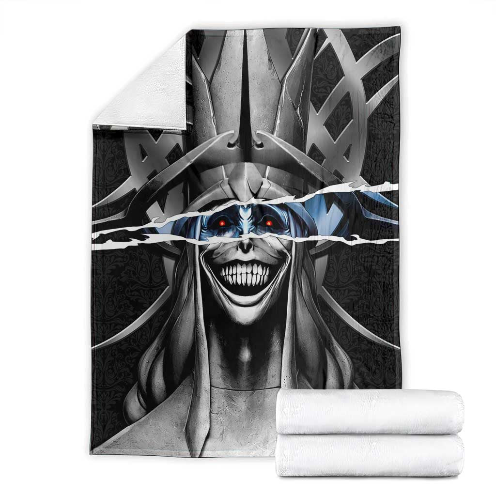 Statue of God Solo Leveling Blanket Dark Surreal Gothic Style