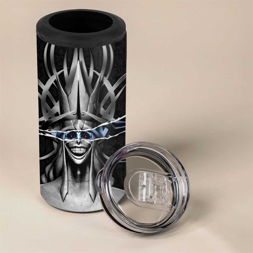 Statue of God Solo Leveling 4 in 1 Can Cooler Tumbler Dark Surreal Gothic Style