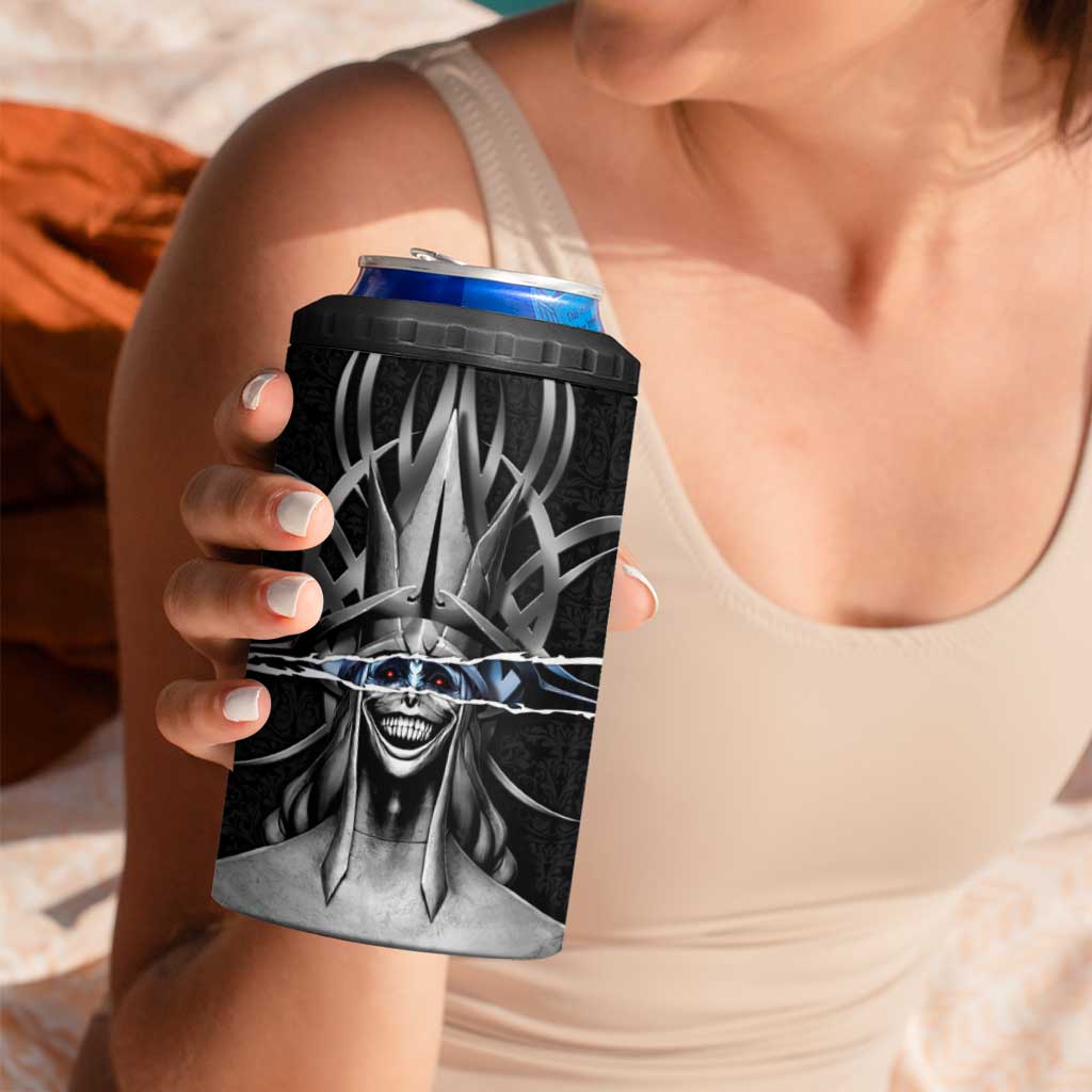 Statue of God Solo Leveling 4 in 1 Can Cooler Tumbler Dark Surreal Gothic Style