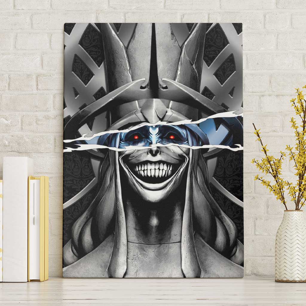 Statue of God Solo Leveling Canvas Wall Art Dark Surreal Gothic Style