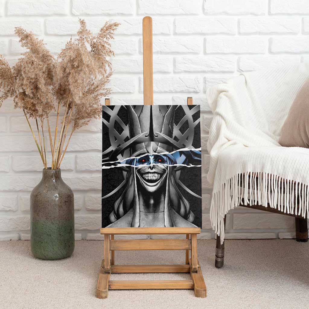 Statue of God Solo Leveling Canvas Wall Art Dark Surreal Gothic Style