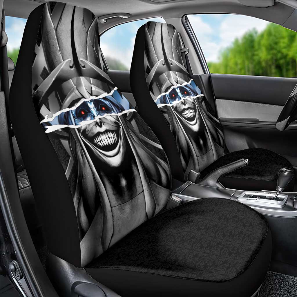 Statue of God Solo Leveling Car Seat Cover Dark Surreal Gothic Style