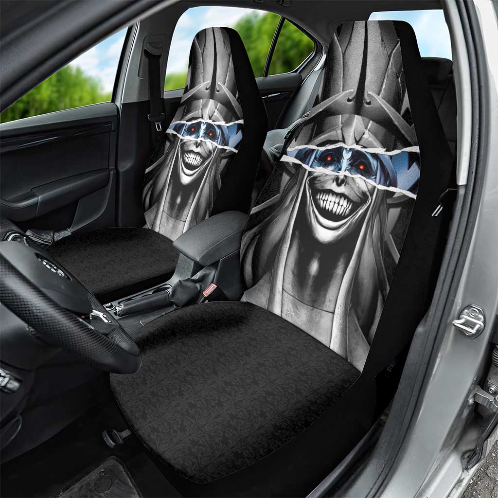 Statue of God Solo Leveling Car Seat Cover Dark Surreal Gothic Style