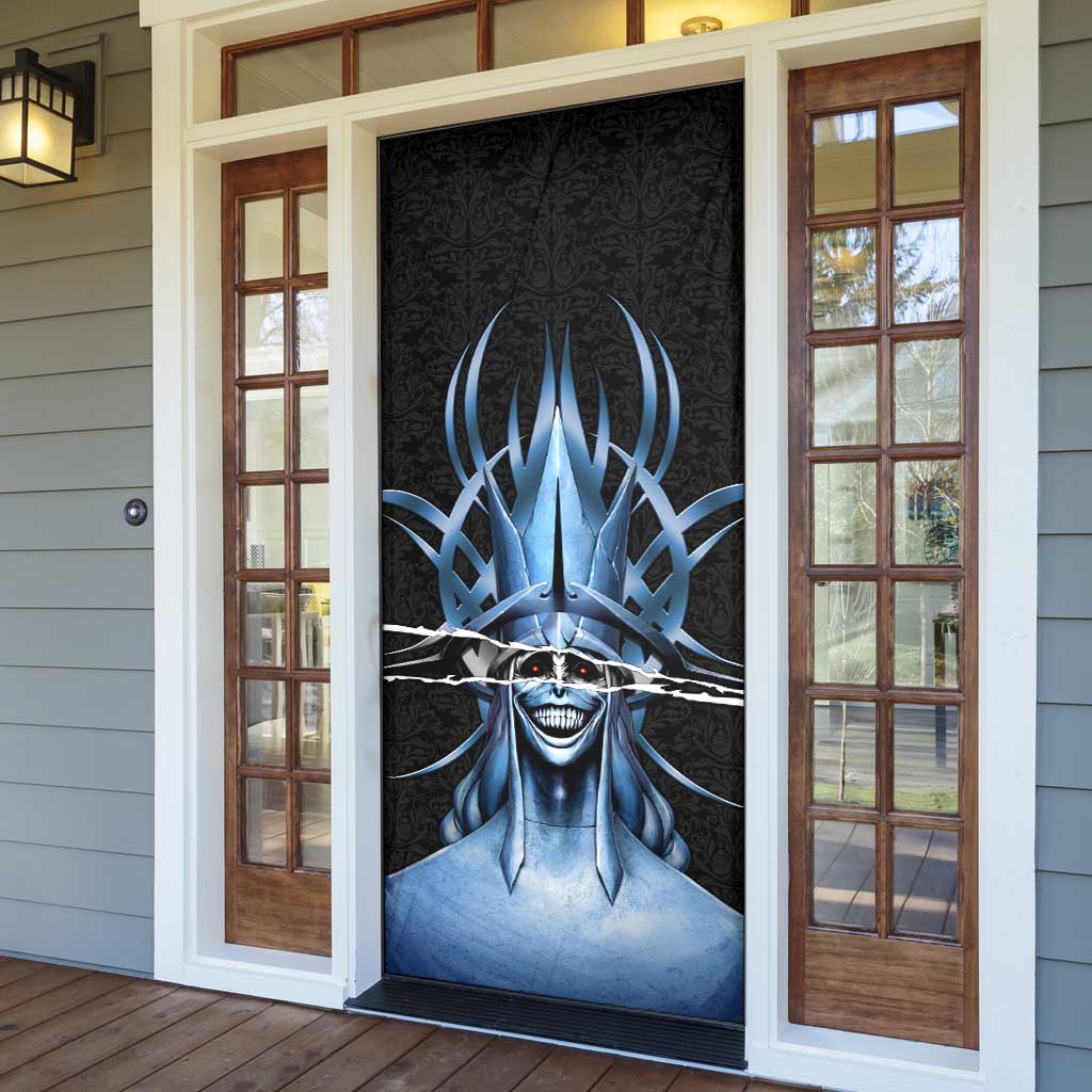 Statue of God Solo Leveling Door Cover Dark Surreal Gothic Style