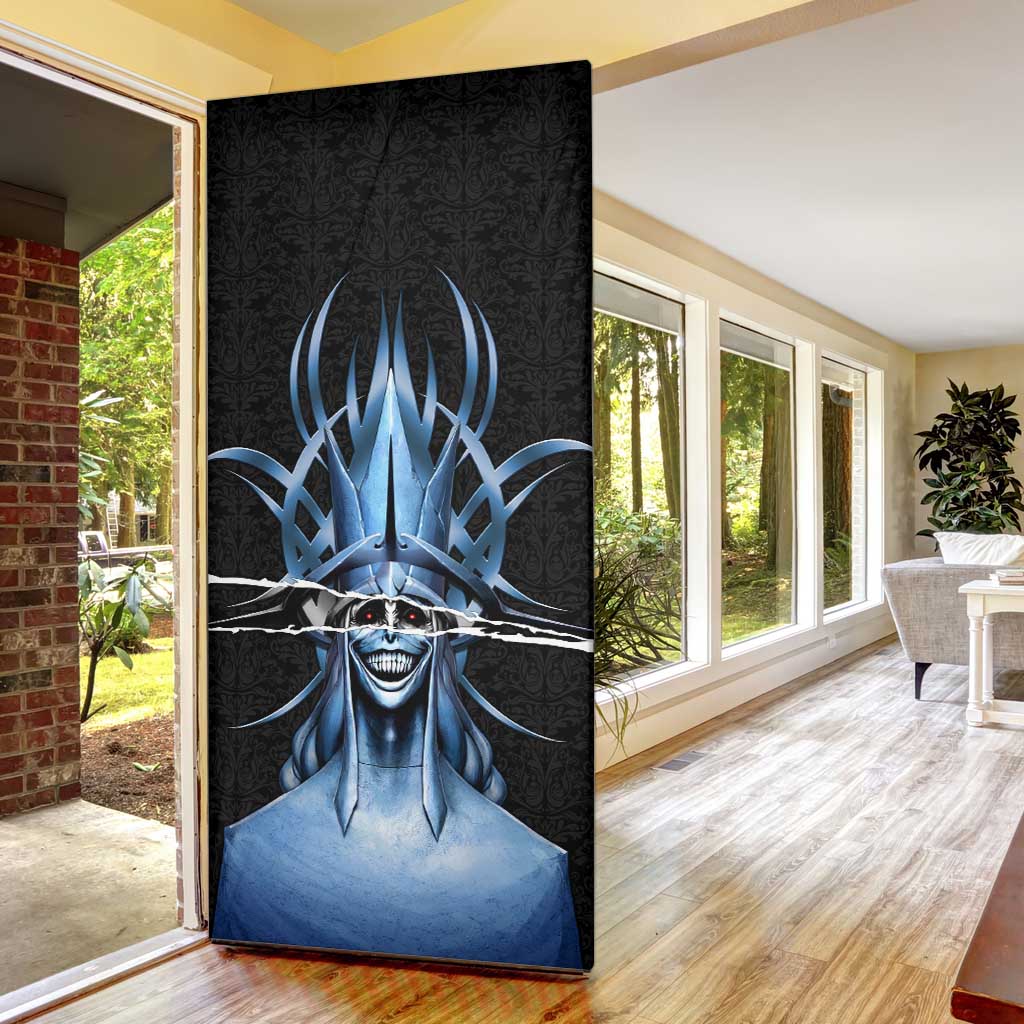 Statue of God Solo Leveling Door Cover Dark Surreal Gothic Style
