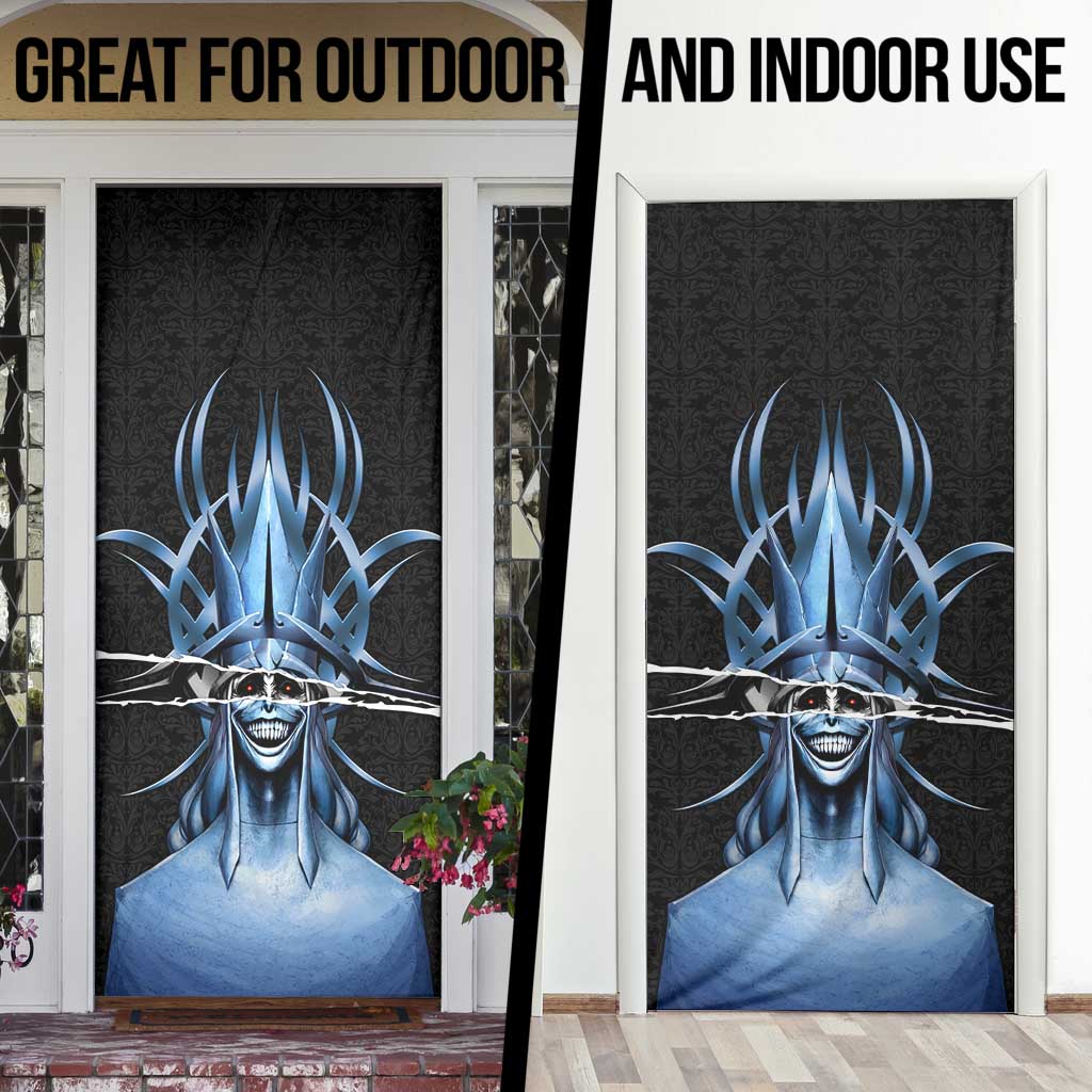 Statue of God Solo Leveling Door Cover Dark Surreal Gothic Style
