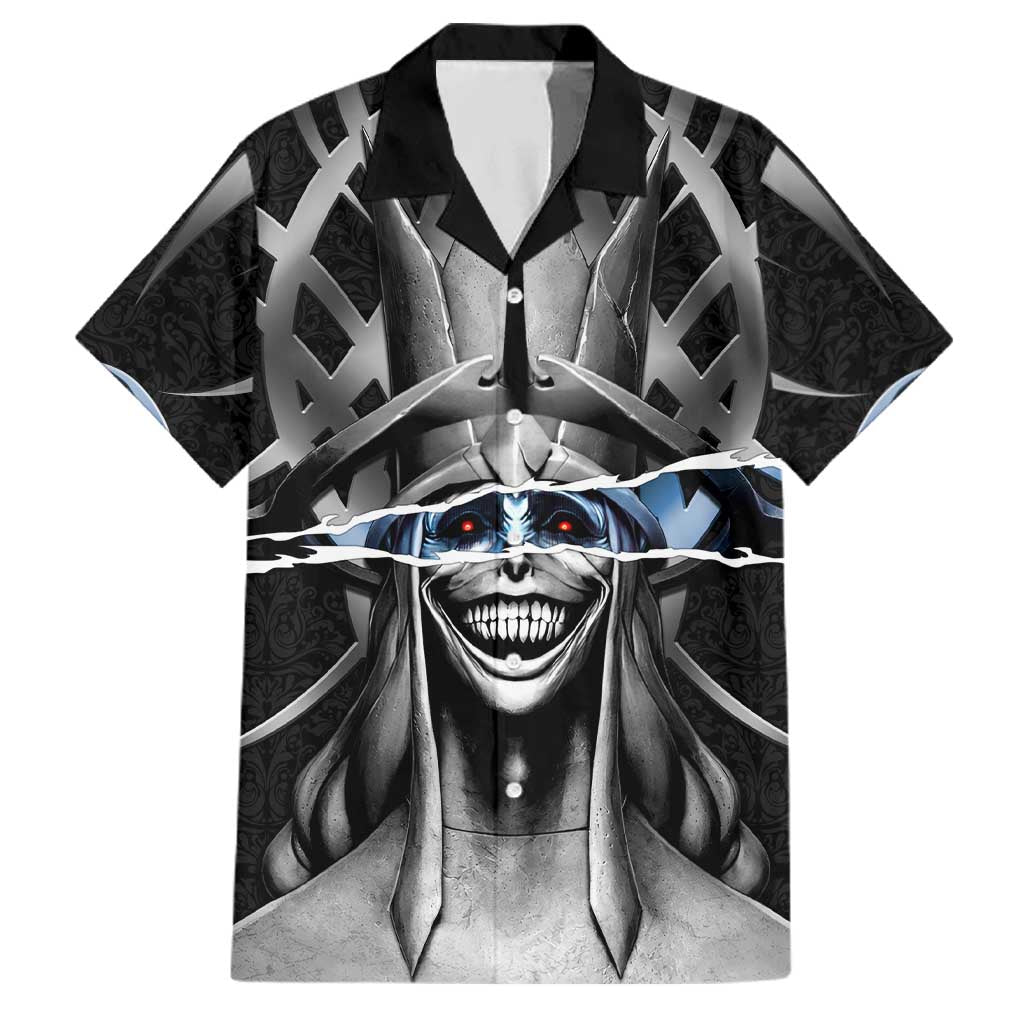 Statue of God Solo Leveling Family Matching Off The Shoulder Long Sleeve Dress and Hawaiian Shirt Dark Surreal Gothic Style