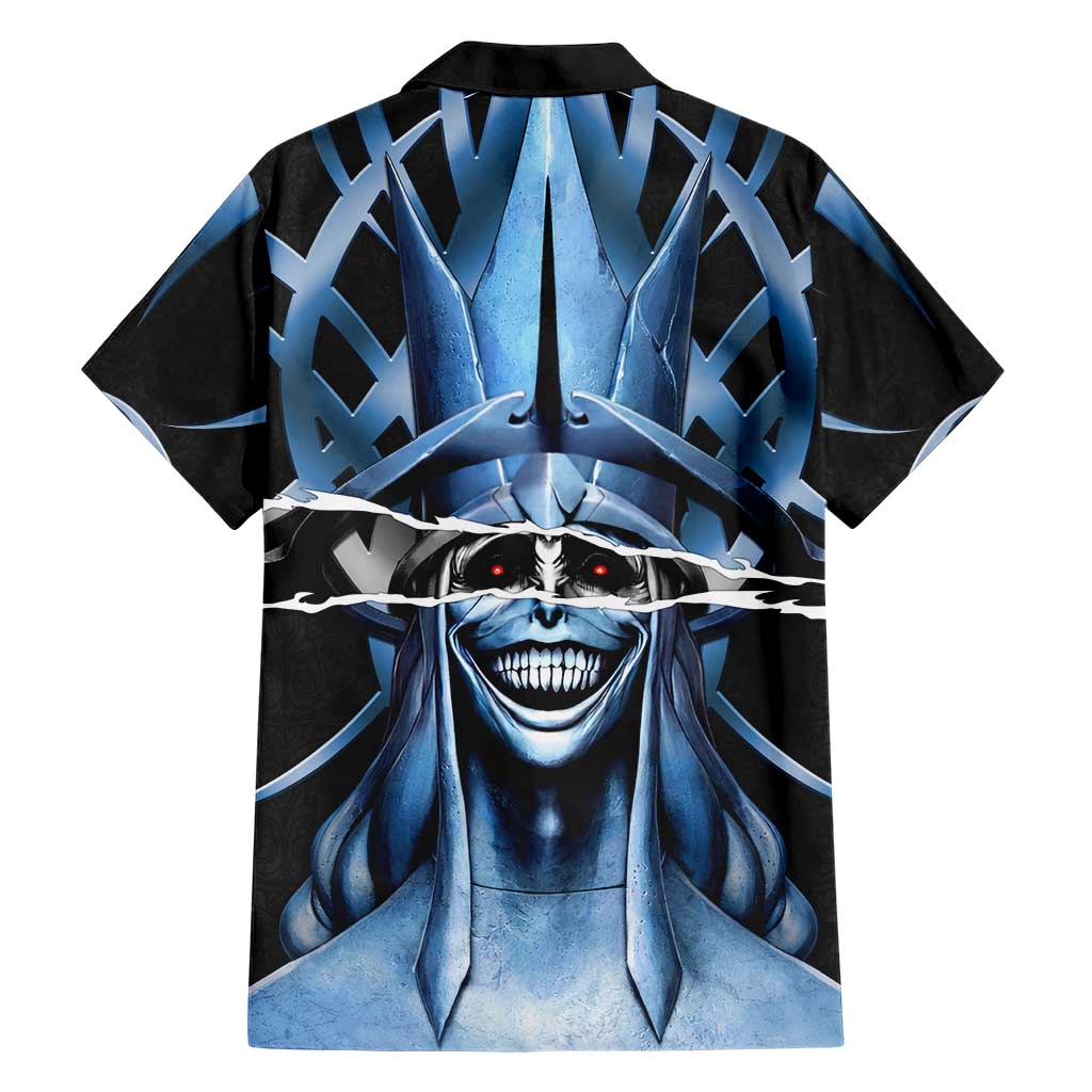 Statue of God Solo Leveling Hawaiian Shirt Dark Surreal Gothic Style
