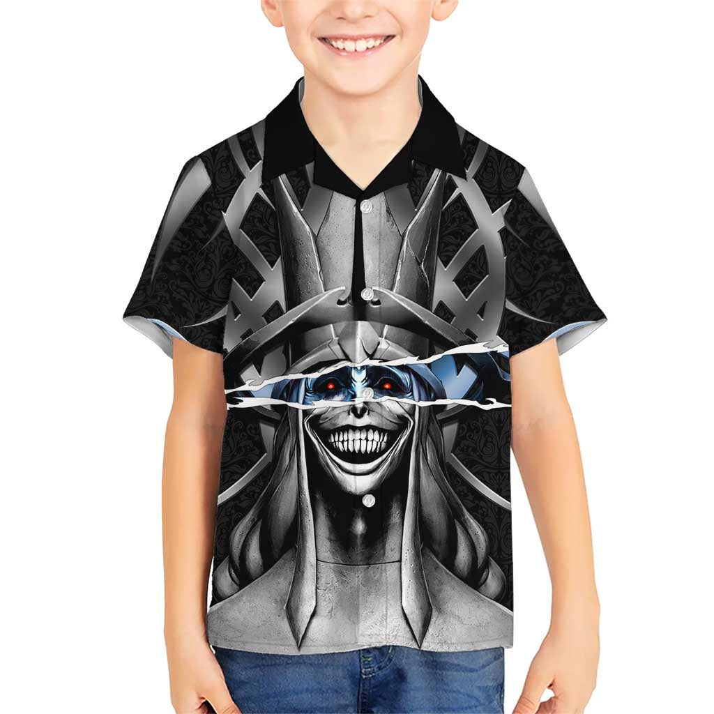 Statue of God Solo Leveling Hawaiian Shirt Dark Surreal Gothic Style
