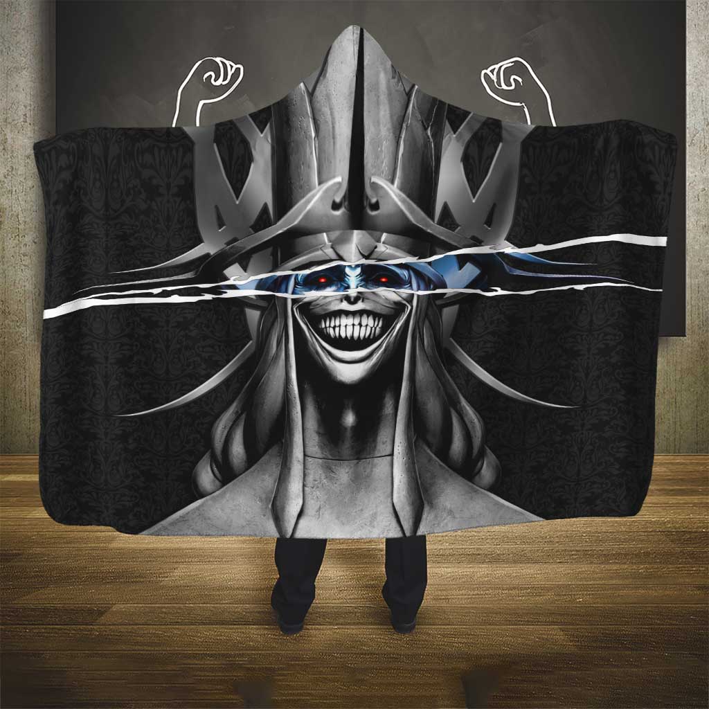 Statue of God Solo Leveling Hooded Blanket Dark Surreal Gothic Style