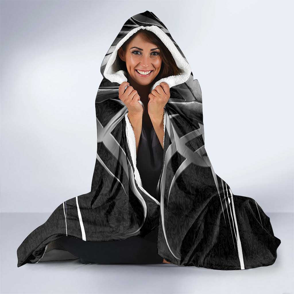 Statue of God Solo Leveling Hooded Blanket Dark Surreal Gothic Style
