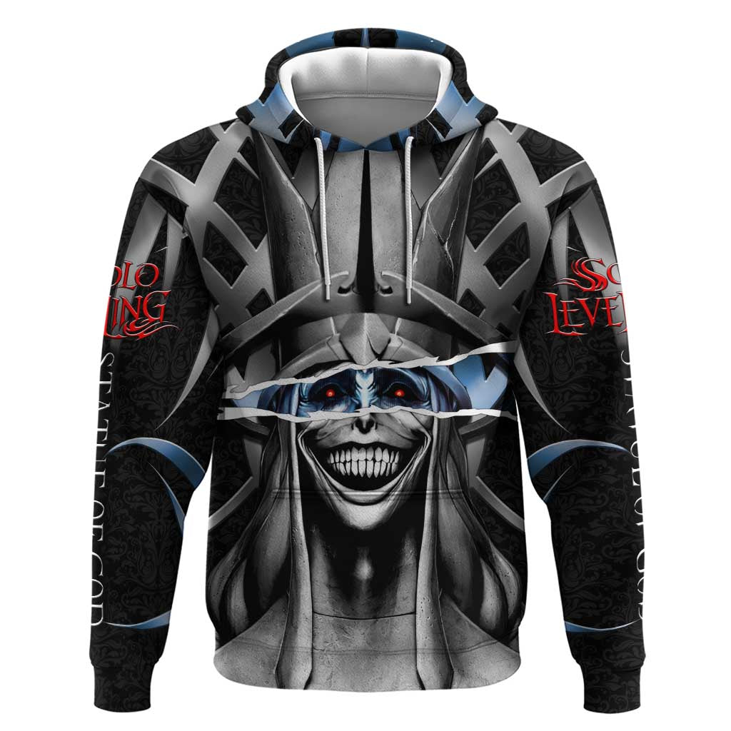 Statue of God Solo Leveling Hoodie Dark Surreal Gothic Style