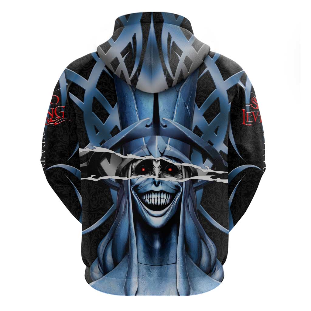 Statue of God Solo Leveling Hoodie Dark Surreal Gothic Style