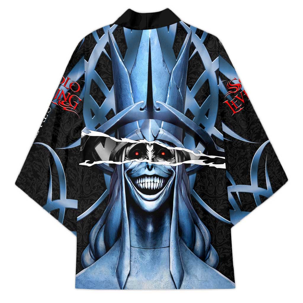 Statue of God Solo Leveling Kimono Dark Surreal Gothic Style