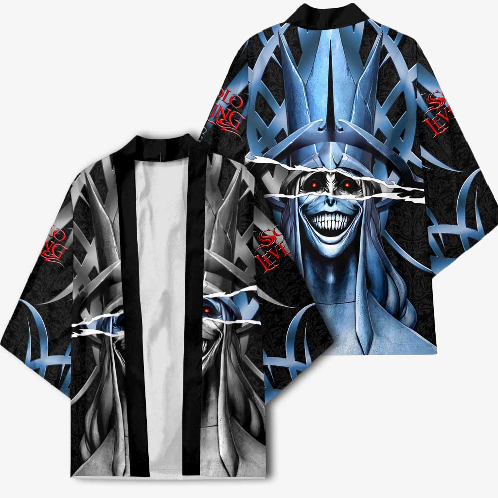 Statue of God Solo Leveling Kimono Dark Surreal Gothic Style