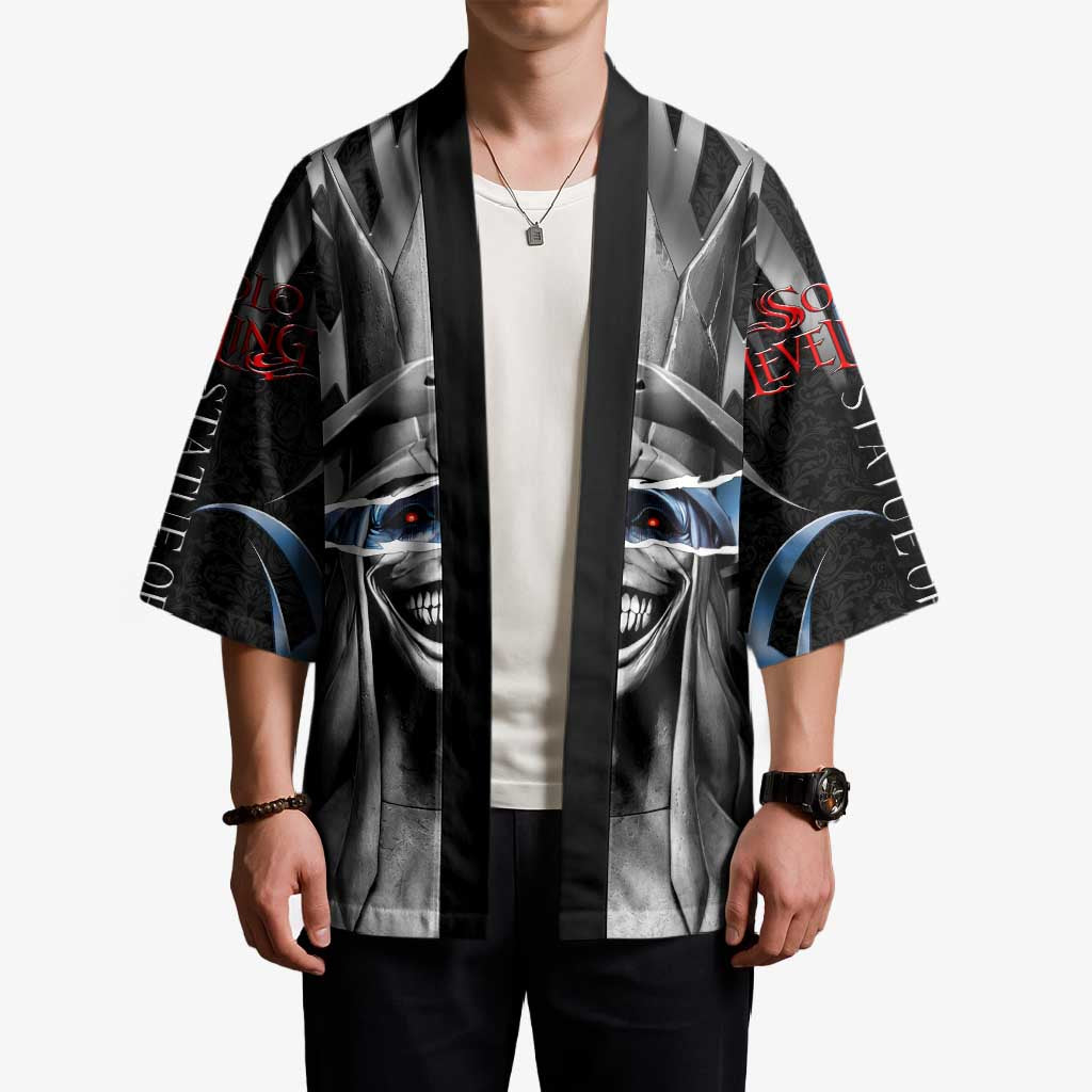 Statue of God Solo Leveling Kimono Dark Surreal Gothic Style