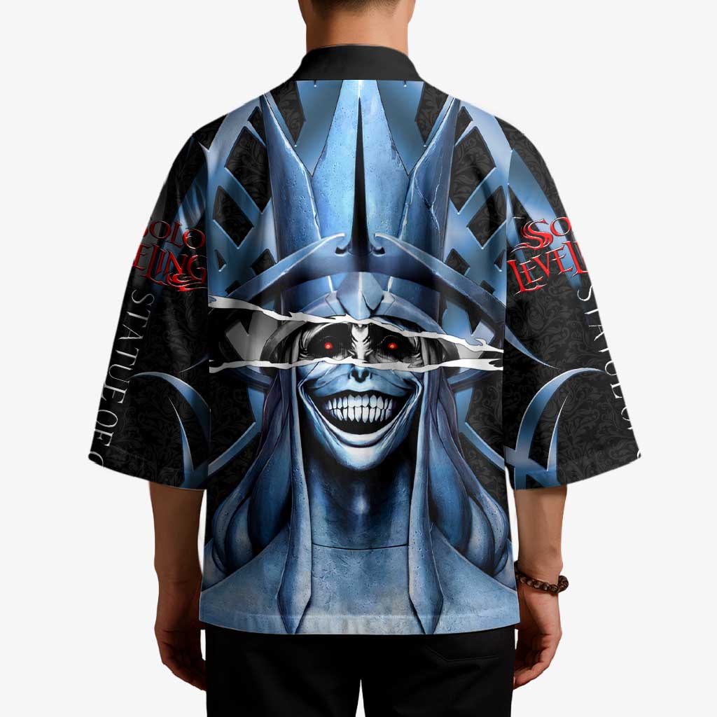 Statue of God Solo Leveling Kimono Dark Surreal Gothic Style