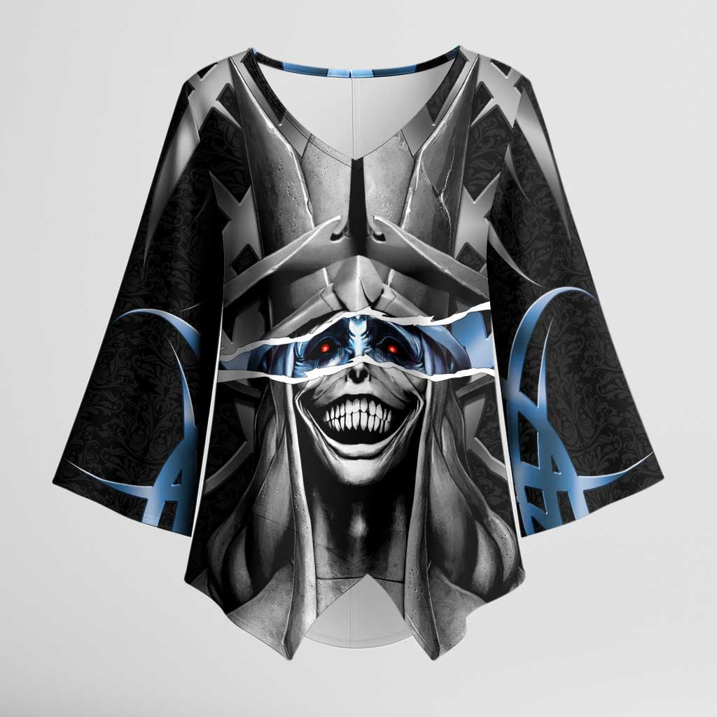 Statue of God Solo Leveling Kimono Sleeve Blouse Dark Surreal Gothic Style